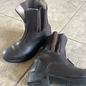 Tuff Rider Equestrian Paddock Girls Boots- Size 11